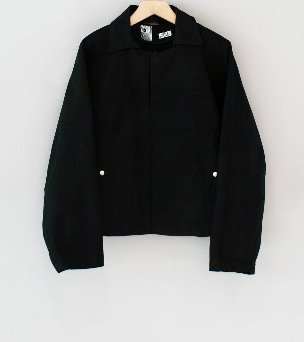 Middle Distance 'Footpad Jacket' (Black)