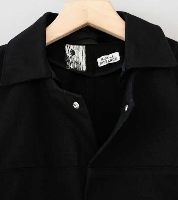 Middle Distance 'Footpad Jacket' (Black)