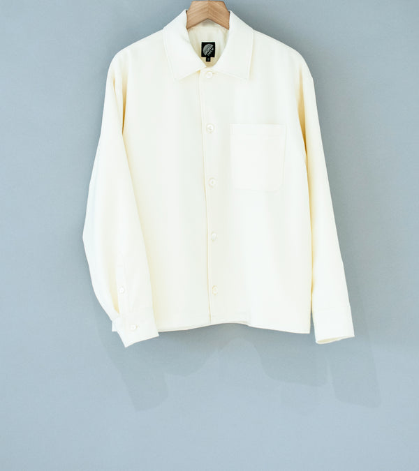 Arpenteur / CHCM 'Night Jacket' (Ivory Wool Flannel)