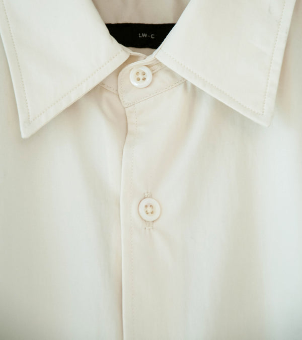 Lady White Co 'Linn Poplin S/S Shirt' (Almost Yellow)