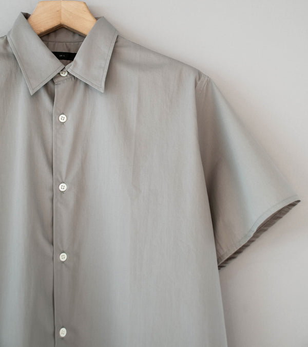 Lady White Co 'Linn Poplin S/S Shirt' (True Grey)