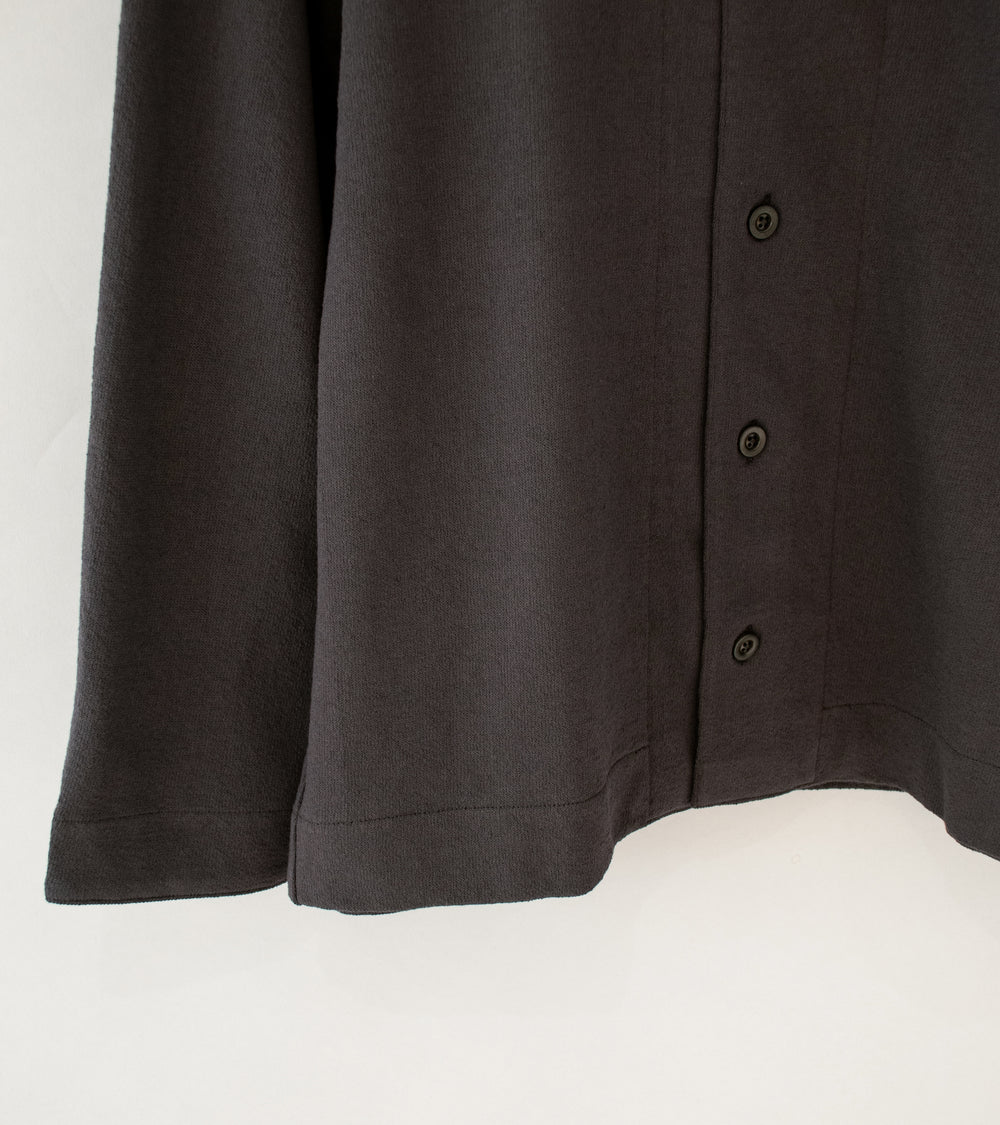 Lady White Co 'Francisco Button Down Shirt' (Black Mushroom)