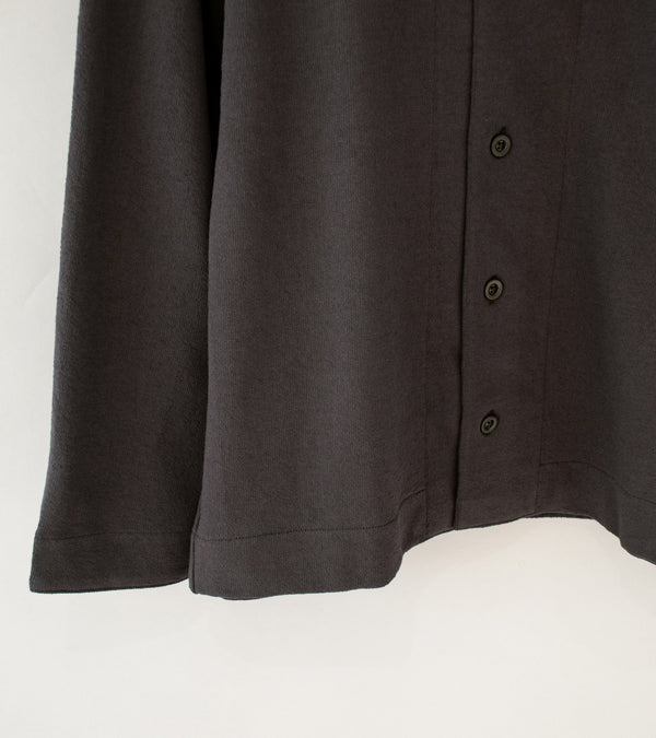 Lady White Co 'Francisco Button Down Shirt' (Black Mushroom)