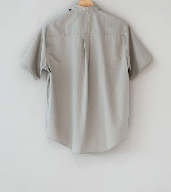 Lady White Co 'Linn Poplin S/S Shirt' (True Grey)