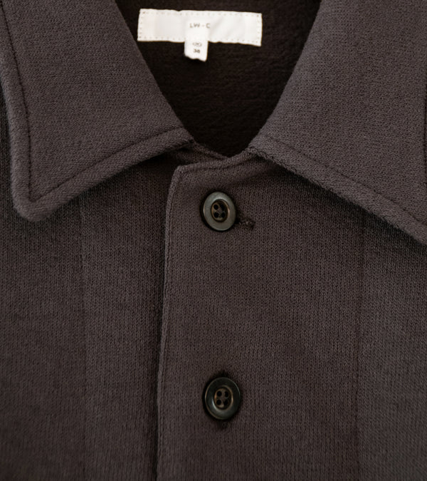 Lady White Co 'Francisco Button Down Shirt' (Black Mushroom)