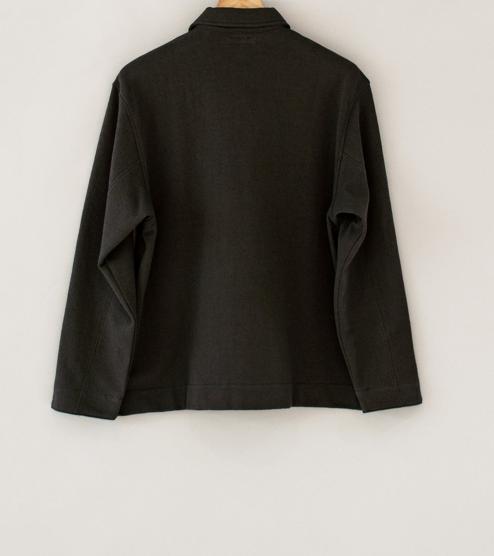 Lady White Co 'Francisco Button Down Shirt' (Black Mushroom)