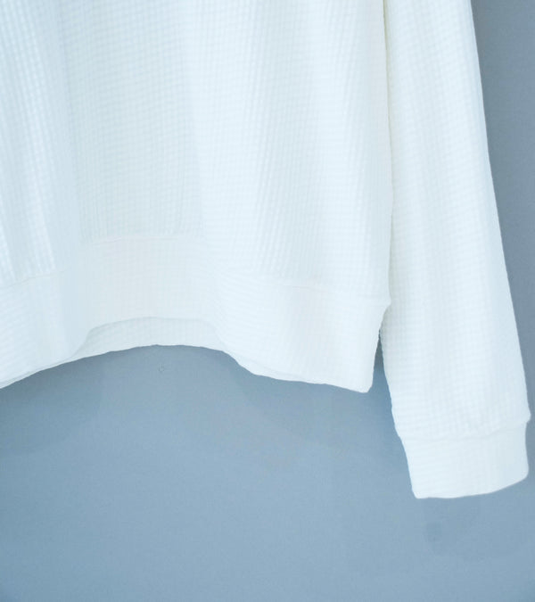 Lady White Co '2 Ply Gauze Crewneck' (White)