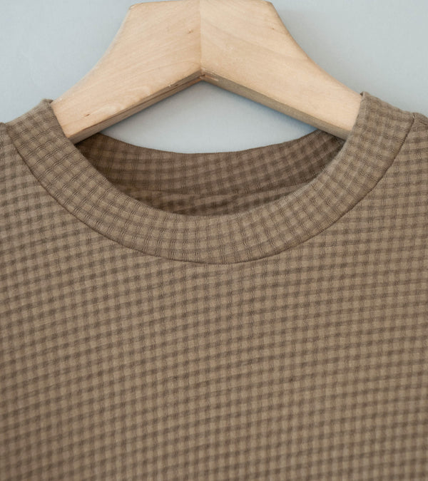 Lady White Co '2 Ply Gauze Crewneck' (Elm)