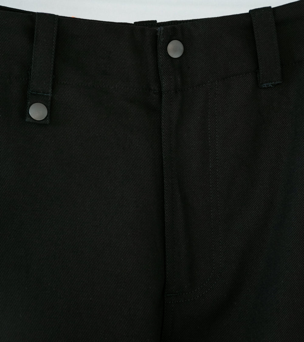 Arpenteur / CHCM 'Day Pants' (Black Cotton Drill)