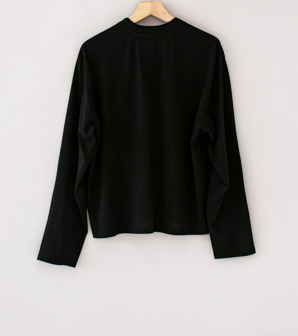 Greg Laboratory 'Field Study Series Long Sleeve Tee' (Black)