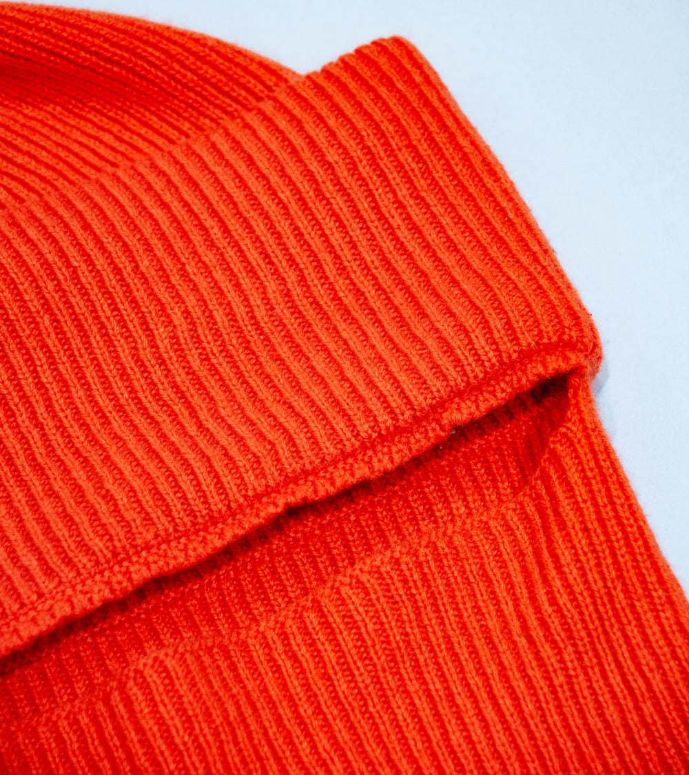 Arpenteur / CHCM 'Day Balaclava' (Orange Cashmere Wool)
