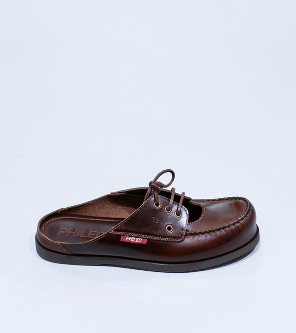 Phileo 'TBS Mule Boat Shoe' (Brown)