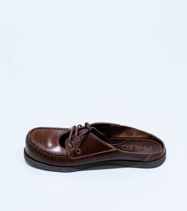Phileo 'TBS Mule Boat Shoe' (Brown)