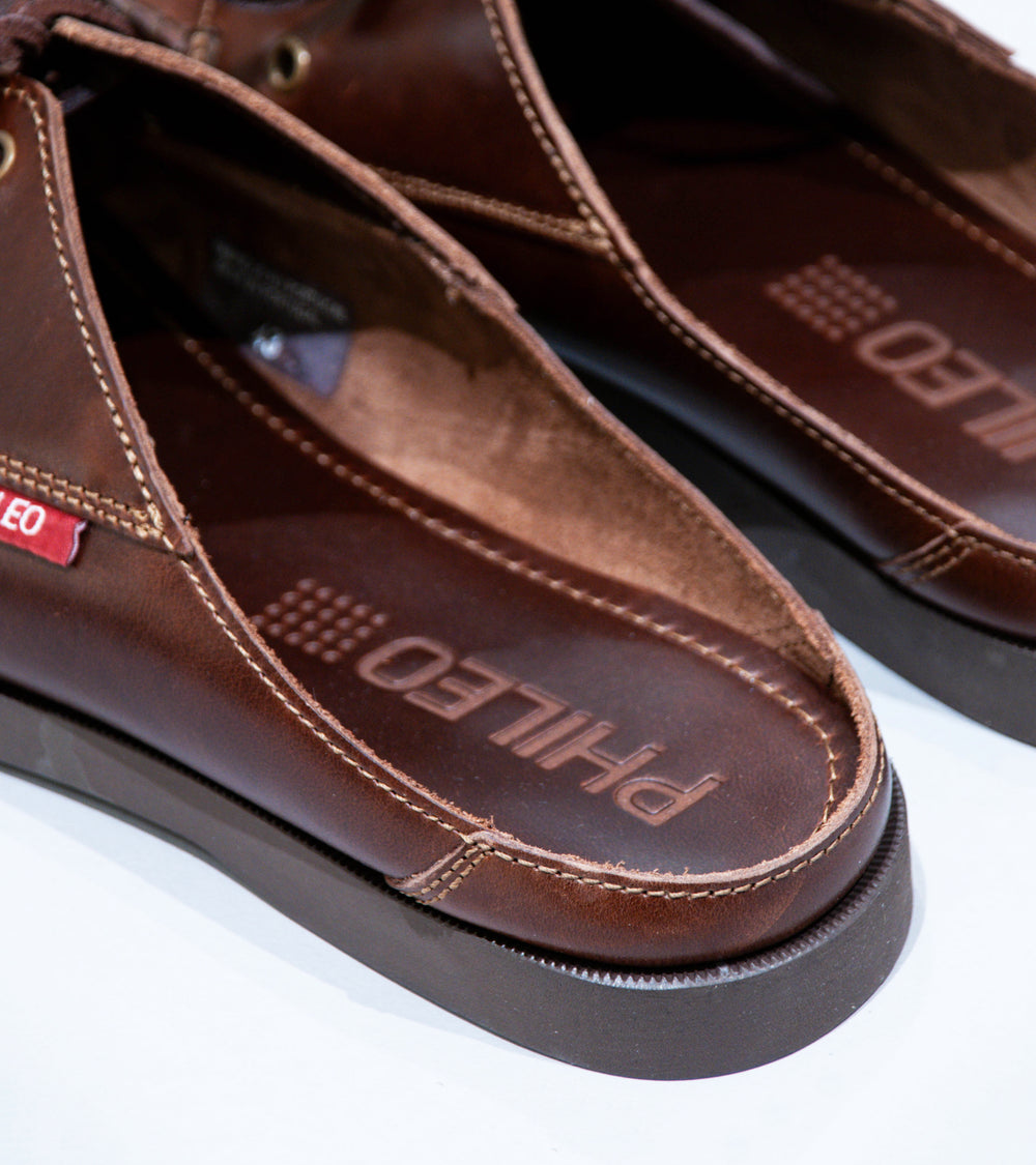 Phileo 'TBS Mule Boat Shoe' (Brown)