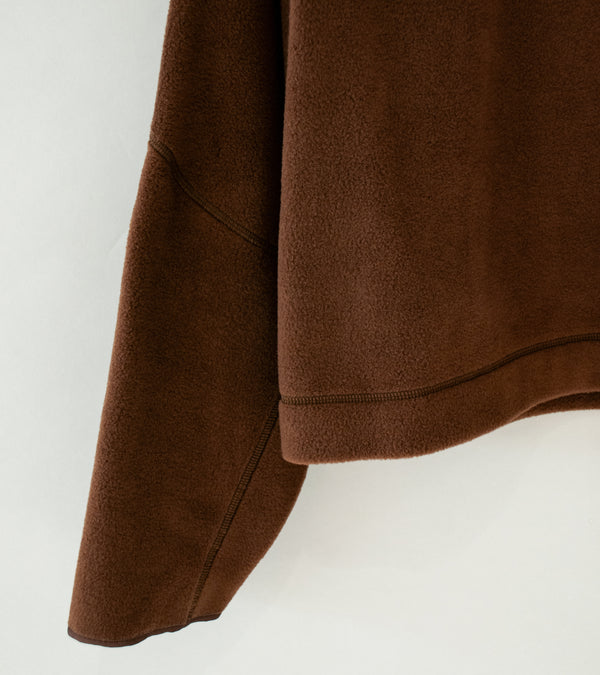 Greg Laboratory 'Technical Series Quarter Zip' (Brown)