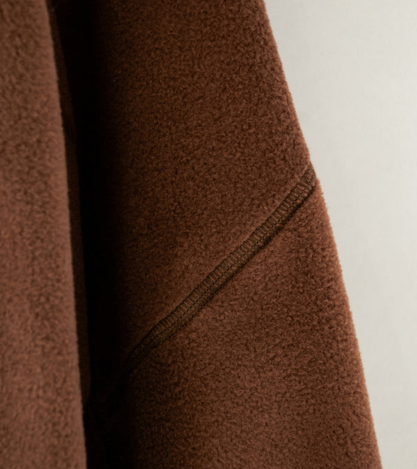 Greg Laboratory 'Technical Series Quarter Zip' (Brown)