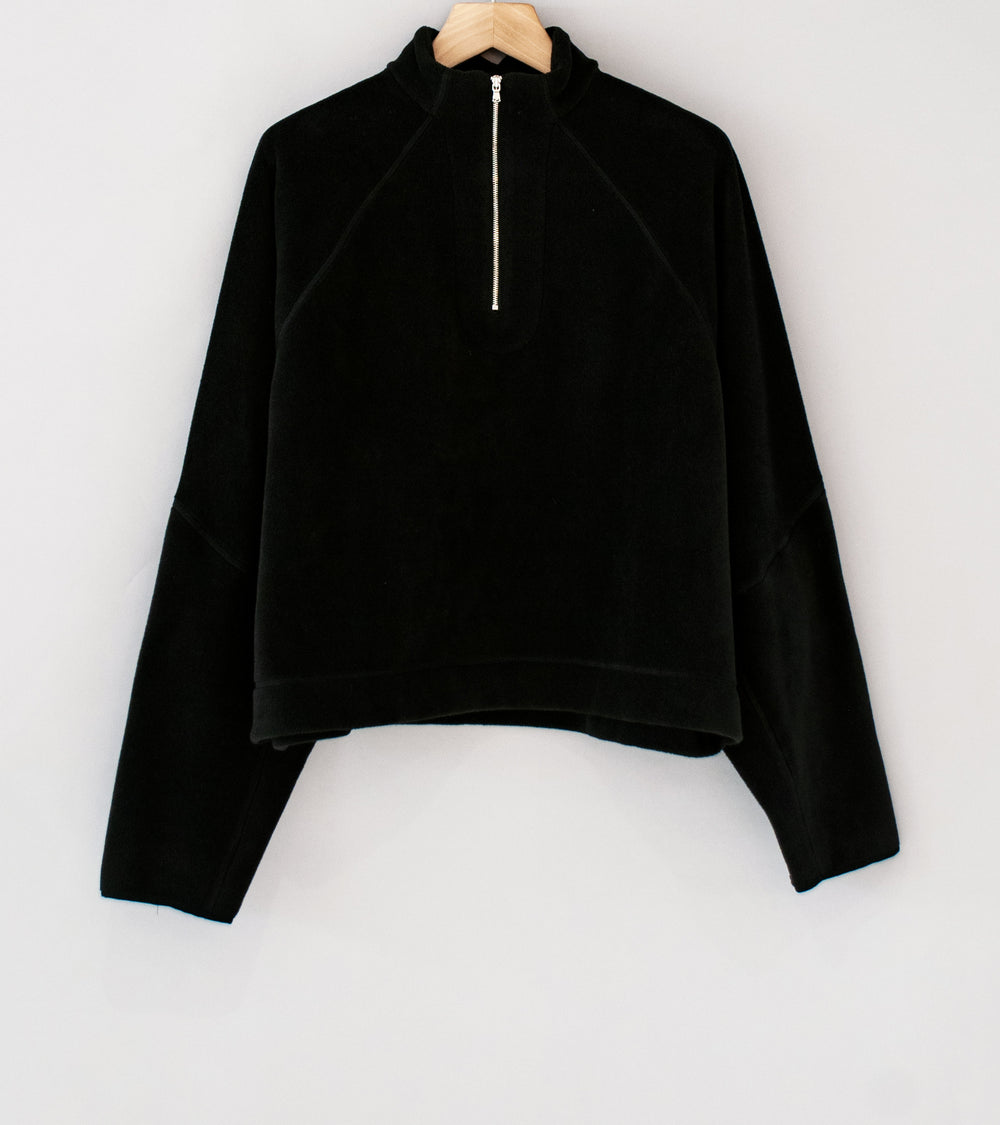 Greg Laboratory 'Technical Series Quarter Zip' (Black)