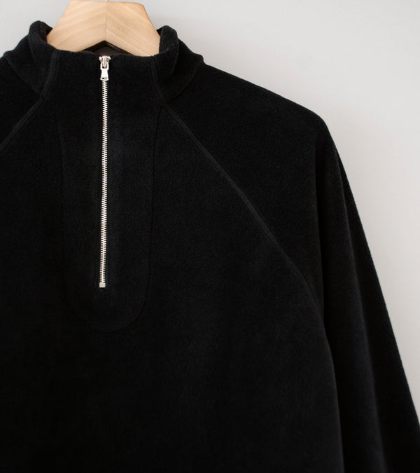 Greg Laboratory 'Technical Series Quarter Zip' (Black)