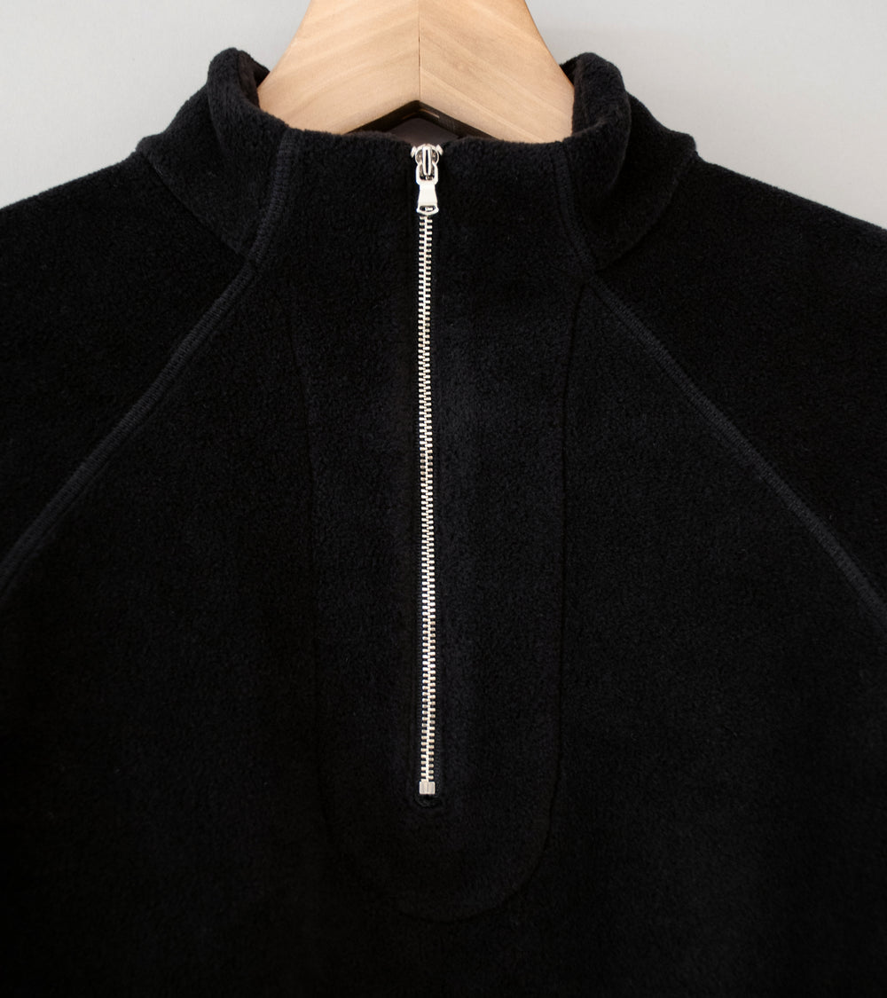 Greg Laboratory 'Technical Series Quarter Zip' (Black)