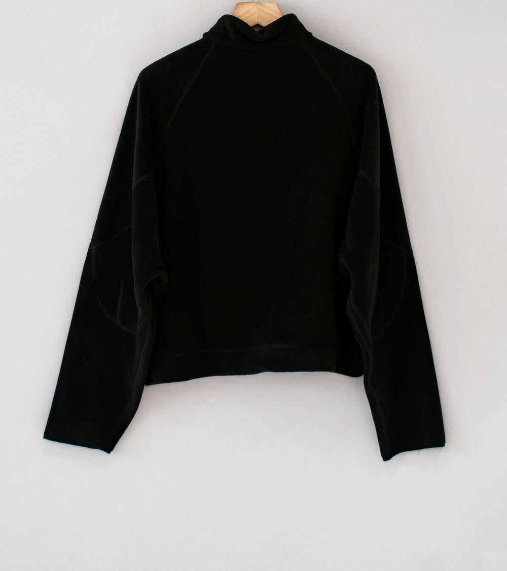 Greg Laboratory 'Technical Series Quarter Zip' (Black)