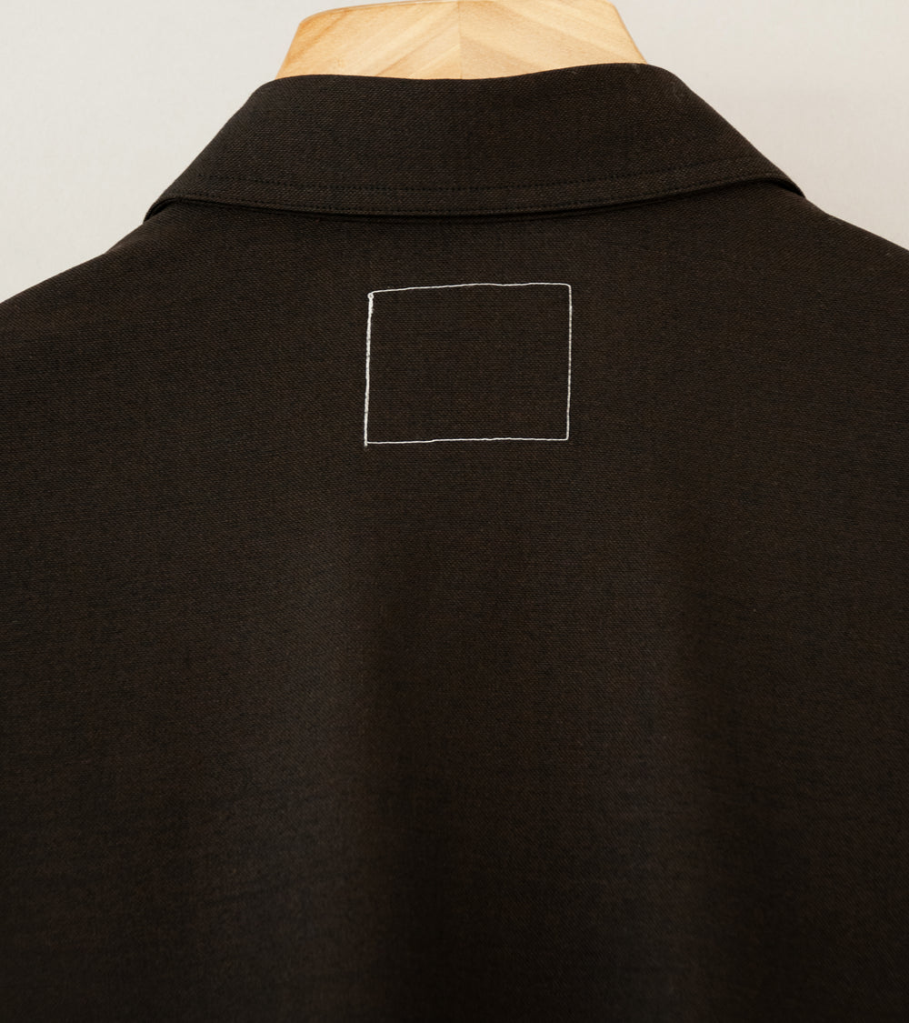 C'H'C'M' 'Work Shirt' (Brown Technical Wool)