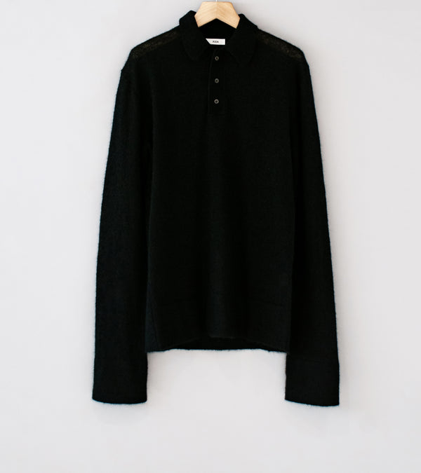 Rier 'Polo' (Black Alpaca Silk)
