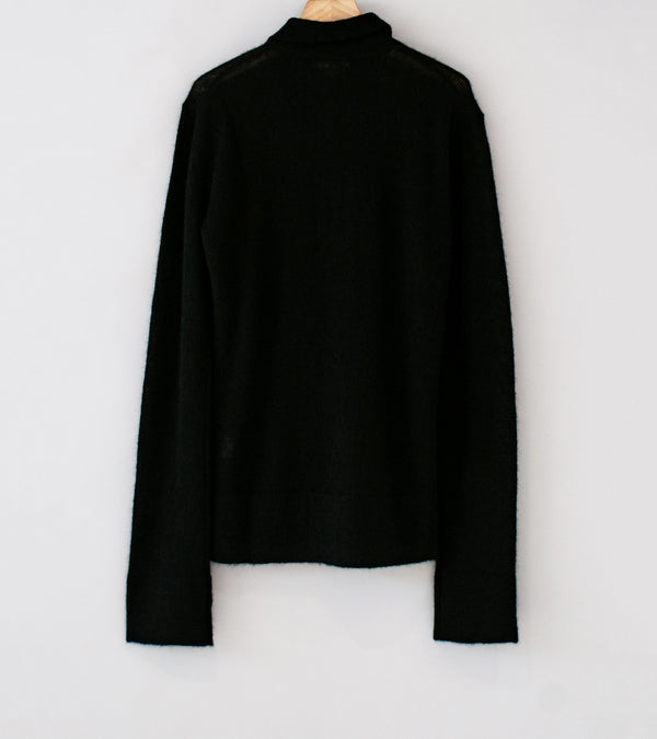 Rier 'Polo' (Black Alpaca Silk)