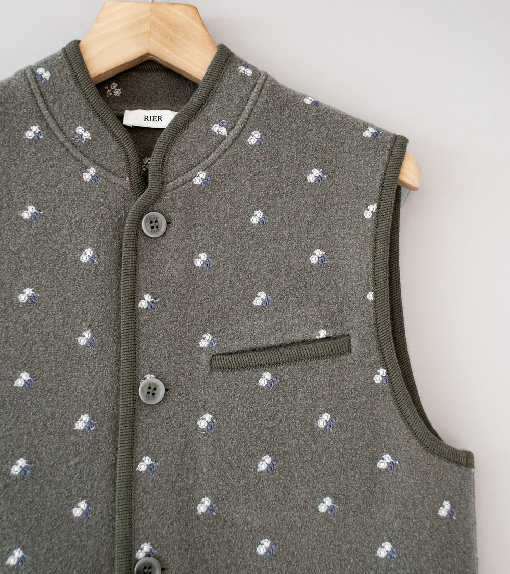 Rier 'Walker Gilet' (Camoscio Flowers Dense)