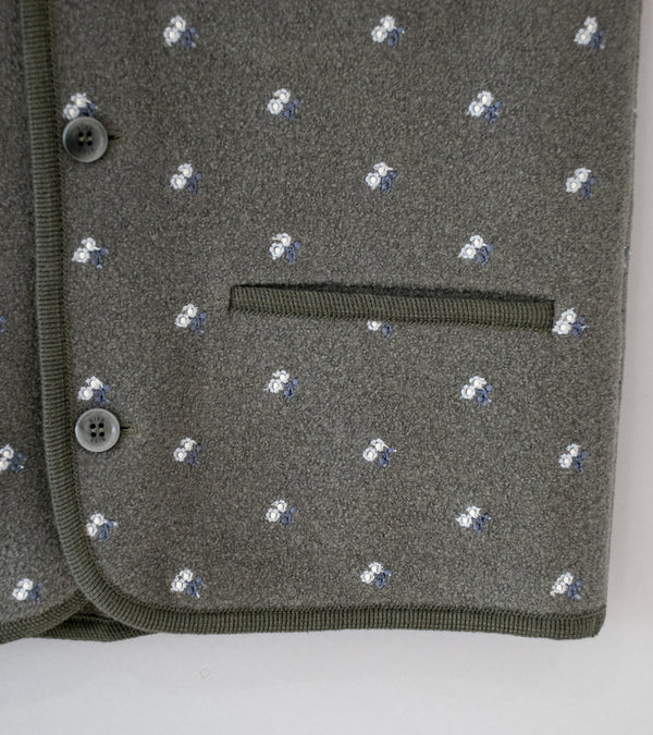 Rier 'Walker Gilet' (Camoscio Flowers Dense)