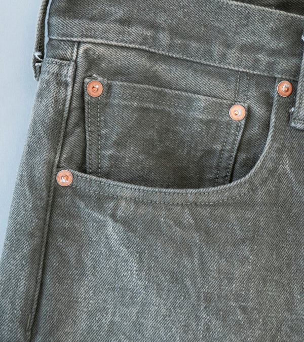 Yoko Sakamoto '5 Pocket Straight Pants' (Mugwort)
