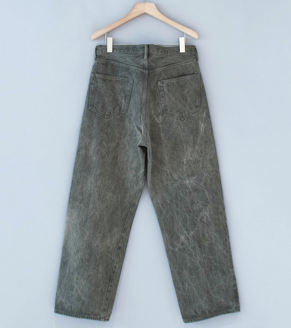 Yoko Sakamoto '5 Pocket Straight Pants' (Mugwort)