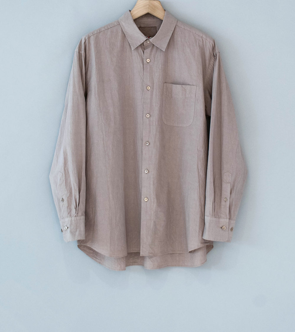 Yoko Sakamoto 'Regular Collar Shirt' (Azuki)