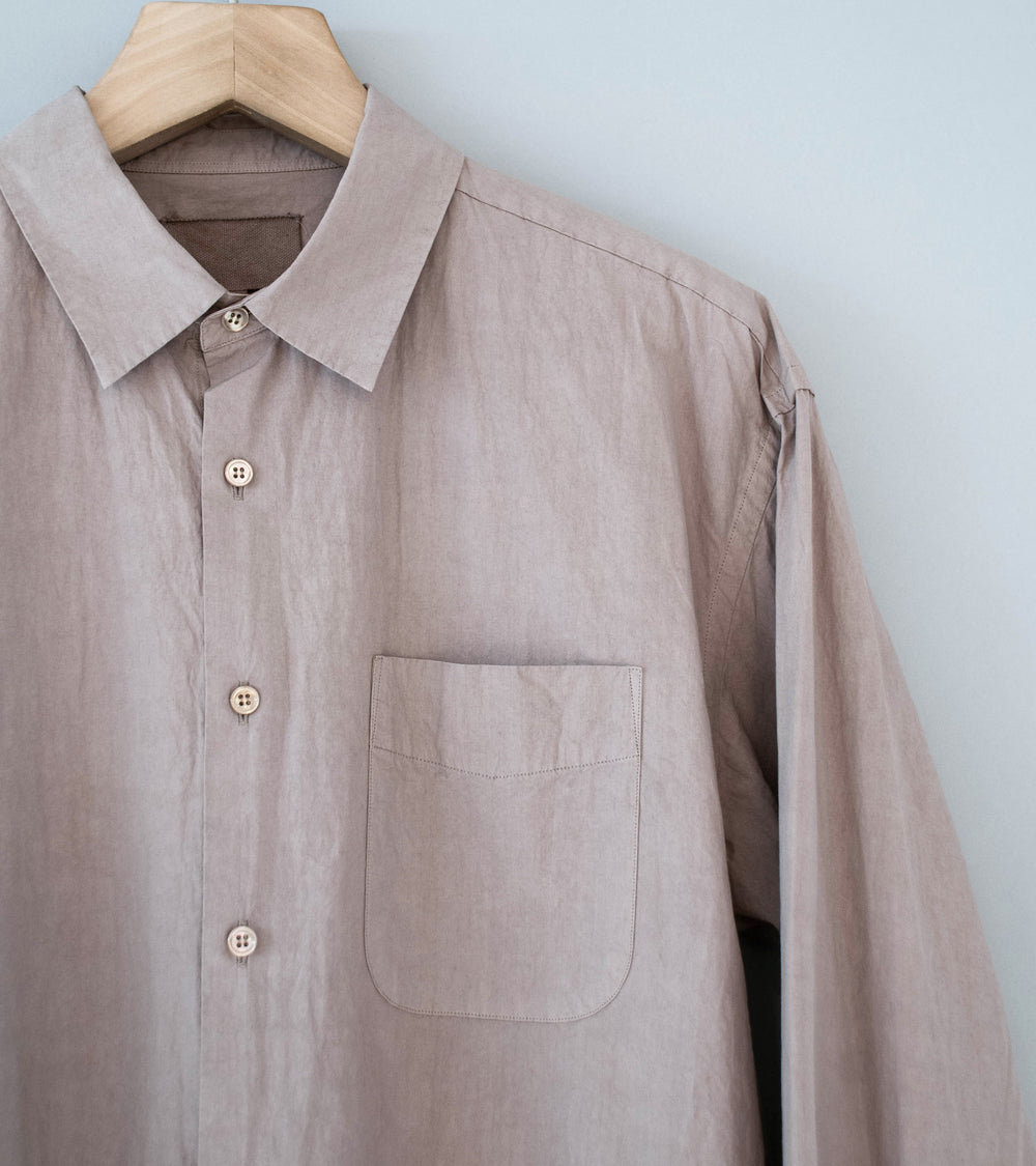 Yoko Sakamoto 'Regular Collar Shirt' (Azuki)
