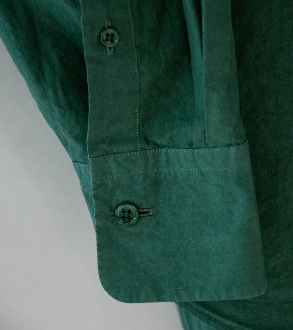 Yoko Sakamoto 'Regular Collar Shirt' (Green)
