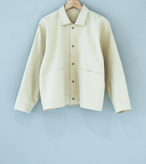 Taiga Takahashi 'Lot 303 Coverall Jacket' (Ivory)