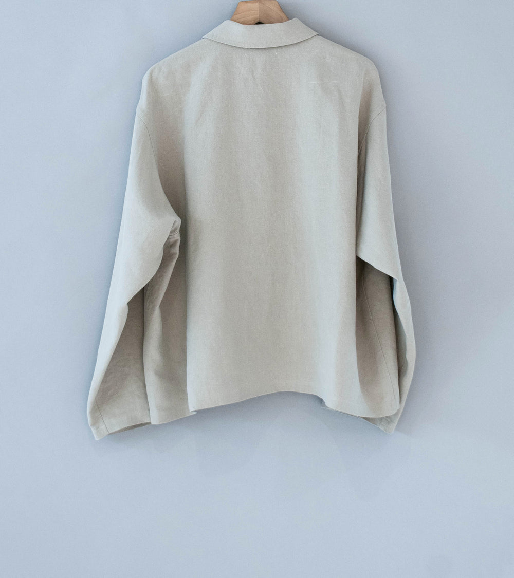 Yoko Sakamoto 'Work Blouse' (Beige)