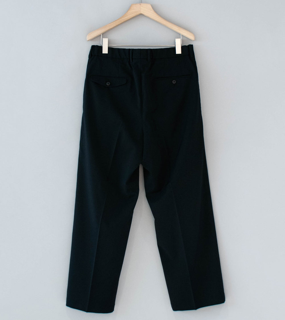 Yoko Sakamoto 'Double Pleated Trousers' (Black)