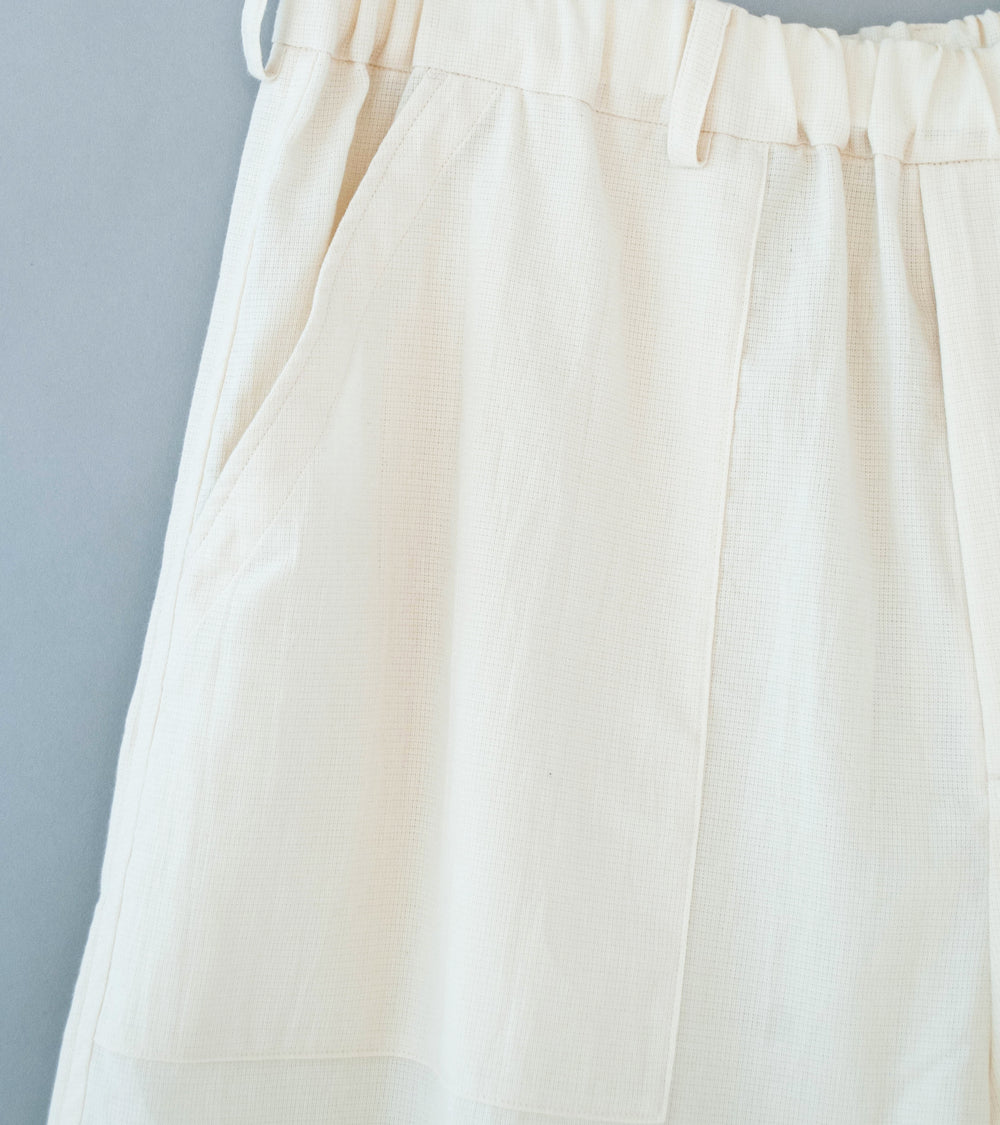 Yoko Sakamoto 'Utility Easy Shorts' (Ecru)
