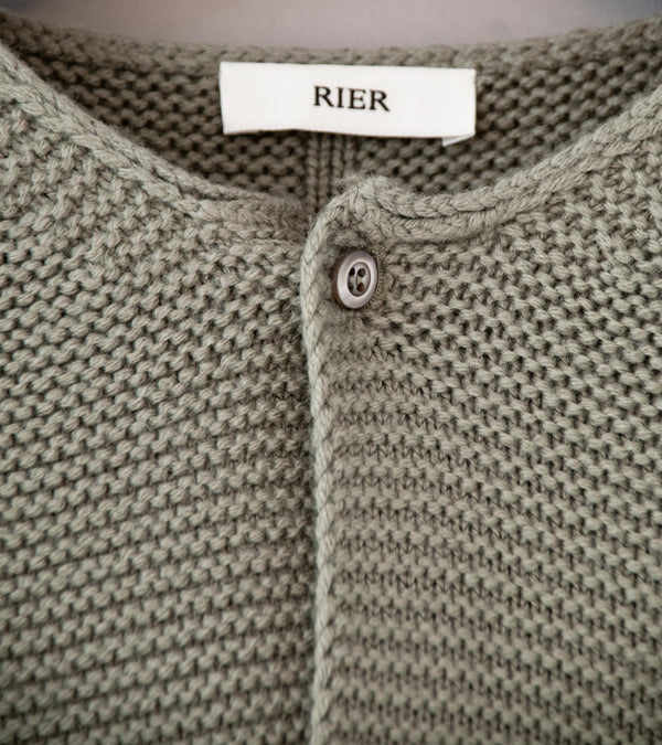 Rier 'Oversized Cardigan' (Camoscio Links)