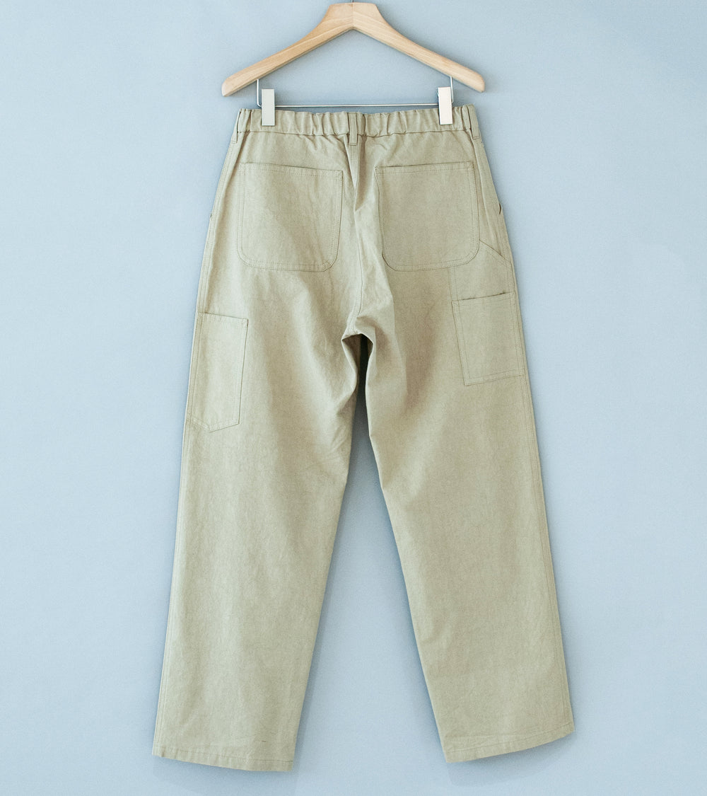 Royce Hill ‘Work Trouser’ (Light Khaki Cotton Dyed Twill)