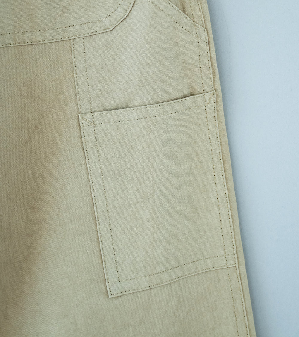 Royce Hill ‘Work Trouser’ (Light Khaki Cotton Dyed Twill)