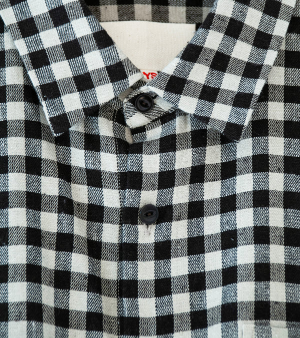 Yoko Sakamoto 'Regular Collar S/S Shirt' (Gingham)