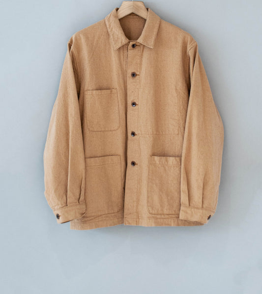 Awasa 'Be Prepared Cotton Duck Coverall Jacket' (Natural) – C'H'C'M'