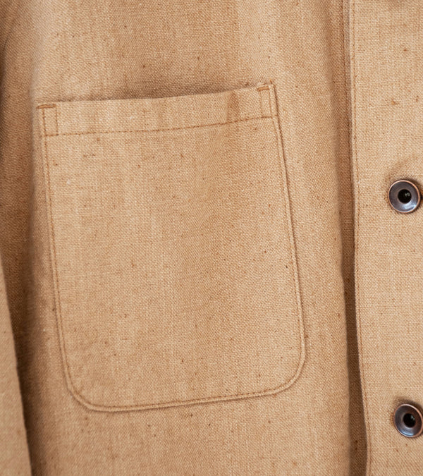 Awasa 'Be Prepared Cotton Duck Coverall Jacket' (Natural)