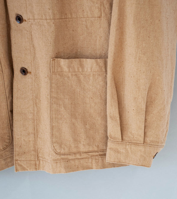 Awasa 'Be Prepared Cotton Duck Coverall Jacket' (Natural)