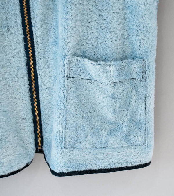 Awasa 'Denim Boa Reversible Vest' (Indigo Blue)