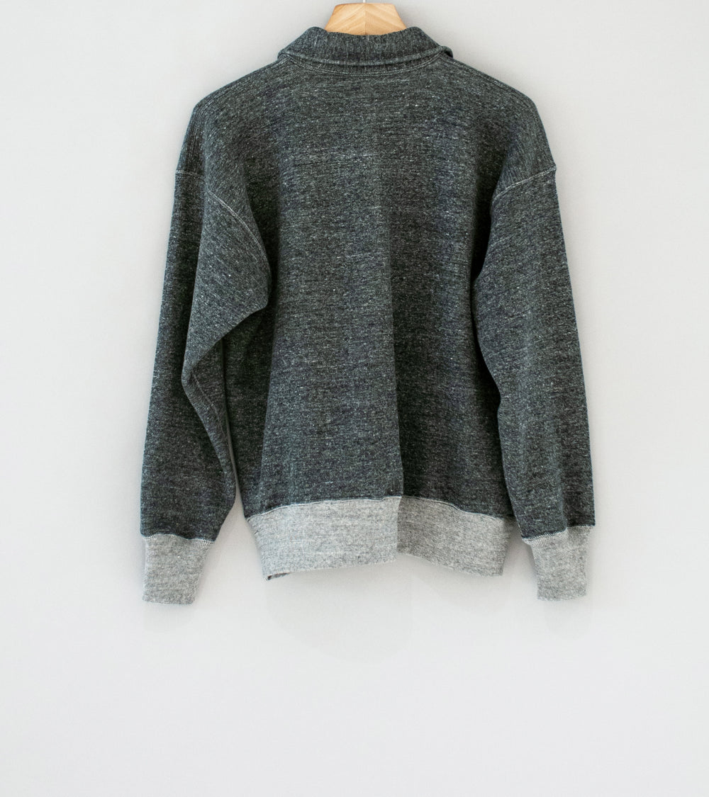 Taiga Takahashi 'Lot 611 Half Zip Sweatshirt' (Heather Gray)