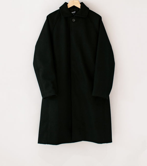 Arpenteur 'Utile Coat' (Black Wool Melton)