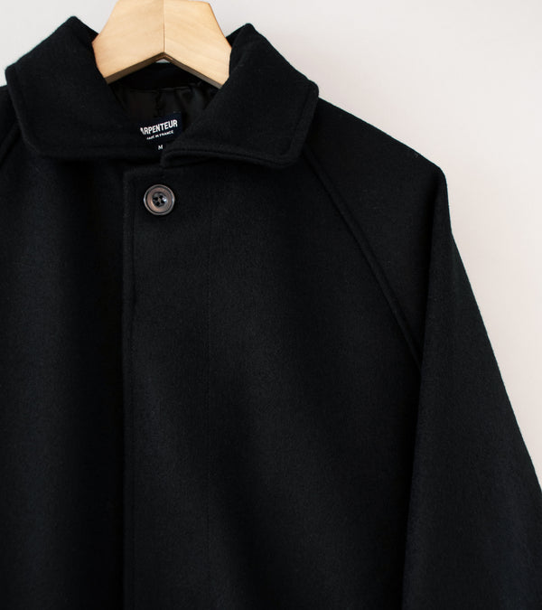 Arpenteur 'Utile Coat' (Black Wool Melton)