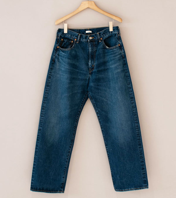 Awasa 'Selvage Denim 5 Pocket Straight Pants' (Indigo)